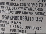 BUICK ENCLAVE 1XL 5GAKRBED9BJ101347 снимка