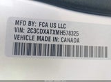 DODGE CHARGER POLICE RWD 2C3CDXATXMH578325 снимка