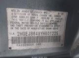 HONDA CIVIC EX 2HGEJ8648YH601225 снимка