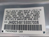 ACURA RSX JH4DC54815S007006 снимка