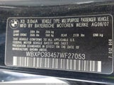 BMW X3 3.0SI WBXPC93457WF27053 снимка