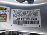 HONDA CIVIC HYBRID JHMFA36208S003464 снимка