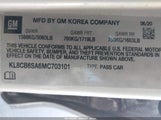 CHEVROLET SPARK FWD LS AUTOMATIC KL8CB6SA6MC703101 снимка