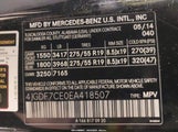 MERCEDES-BENZ GL 450 4MATIC 4JGDF7CE0EA418507 снимка