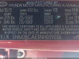 HYUNDAI TUCSON SEL 5NMJBCAE3NH039036 photo