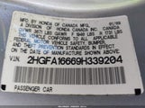 HONDA CIVIC LX-S 2HGFA16669H339204 снимка