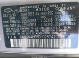 Hyundai Santa Fe Gls KM8SN4HF5DU025741 снимка