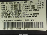 HONDA CR-V EX-L 5J6RM3H71DL048684 снимка