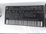 BMW 7 SERIES 745I WBAGL63423DP66443 снимка