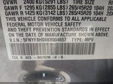 HONDA PASSPORT ELITE 5FNYF8H04KB004657 снимка