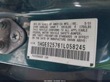 HONDA CIVIC EX 1HGES25761L058245 снимка