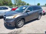 Toyota Highlander Le 5TDZARFH5ES005334 снимка