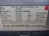 TESLA MODEL S 90D/P100D/P85D/P90D 5YJSA1E43GF115310 снимка
