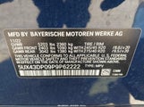 BMW X3 SDRIVE30I 5UX43DP09P9P62222 снимка