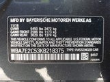 BMW 740I WBA7E2C53KB218375 fotografie