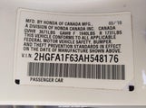 HONDA CIVIC LX-S 2HGFA1F63AH548176 снимка