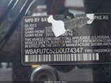 BMW 535I XDRIVE WBAFU7C52DDU74347 снимка