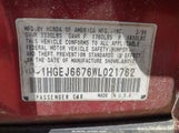 HONDA CIVIC LX 1HGEJ6676WL021762 снимка