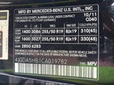 MERCEDES-BENZ ML 350 4MATIC 4JGDA5HB1CA019782 снимка