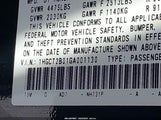 HONDA ACCORD TOURING 1HGCT2B01GA001130 снимка