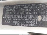HYUNDAI ELANTRA GLS/GT KMHDN46D55U991423 photo