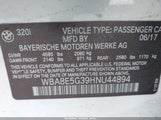 BMW 320I XDRIVE WBA8E5G39HNU44894 снимка
