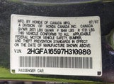 HONDA CIVIC LX 2HGFA16597H310980 снимка
