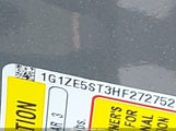 CHEVROLET MALIBU 1LT 1G1ZE5ST3HF272752 photo