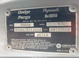 DODGE CAMPER VAN B25BE7X113272     photo
