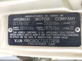 HYUNDAI ACCENT GL KMHCG45C71U177458 снимка