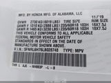 HONDA ODYSSEY 5FNRL6H76LB028748 снимка