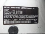 BMW 535I WBAFR7C58CC810413 fotografie