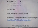 TESLA MODEL Y AWD/LONG RANGE DUAL MOTOR ALL-WHEEL DRIVE 7SAYGDEE1PA053683 fotografie