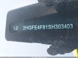 HONDA CIVIC HYBRID SPORT/SPORT TOURING 2HGFE4F81SH303403 снимка
