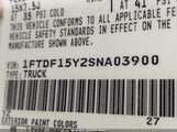 FORD F150 1FTDF15Y2SNA03900 снимка