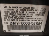 HONDA PILOT EX-L 2HKYF18603H581684 снимка