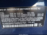BMW X3 M40I 5UX83DP07N9N22701 снимка