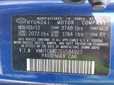 HYUNDAI VELOSTER BASE W/BLACK KMHTC6AD2EU184927 снимка