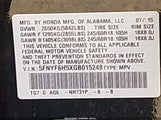 HONDA PILOT EX-L 5FNYF6H5XGB015248 снимка