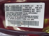 HONDA ODYSSEY TOURING/TOURING ELITE 5FNRL5H98FB111226 снимка
