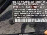 VOLKSWAGEN PASSAT 2.5L S 1VWAH7A35DC109327 снимка