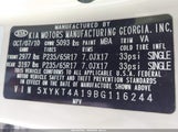 Kia Sorento Lx 5XYKT4A19BG116244 снимка