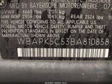BMW 328I XDRIVE WBAPK5C53BA810858 снимка