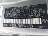 TOYOTA CAMRY SE 4T1G11AK5PU787026 fotografie