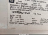 CHEVROLET EXPRESS 1GCHG35R621159402 снимка