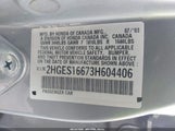 HONDA CIVIC LX 2HGES16673H604406 снимка