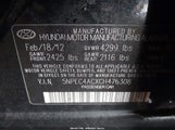 HYUNDAI SONATA SE 5NPEC4ACXCH476308 снимка