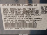HONDA PILOT EX-L 5FNYF5H51GB050853 снимка