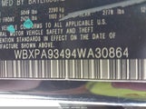 BMW X3 3.0I WBXPA93494WA30864 photo