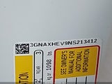 CHEVROLET EQUINOX FWD LS 3GNAXHEV9NS213412 снимка